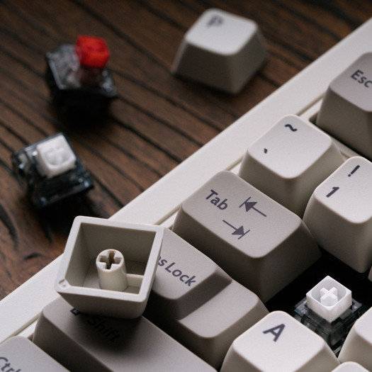 Die M Edition verwendet Kailh-Switches mit Click. (Bild: 8Bitdo)